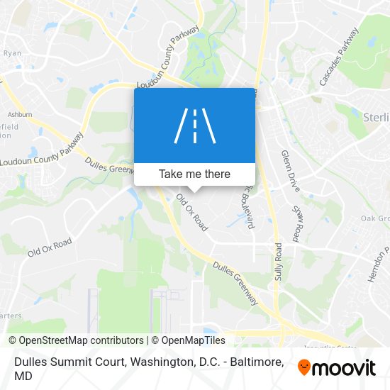 Mapa de Dulles Summit Court