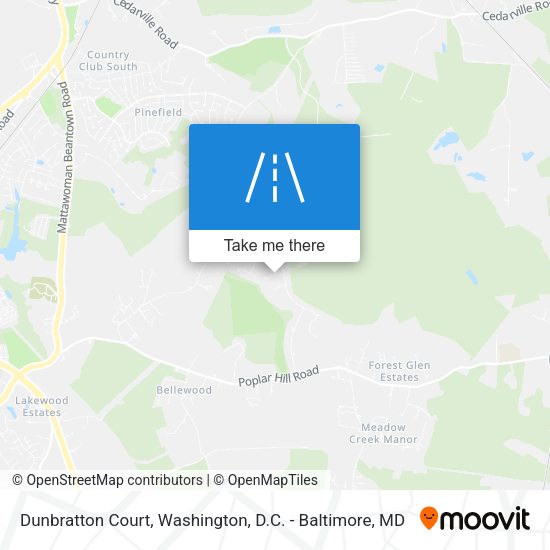 Dunbratton Court map