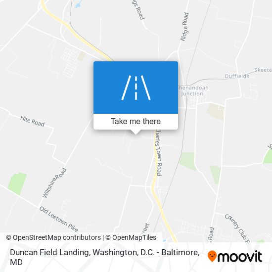 Mapa de Duncan Field Landing