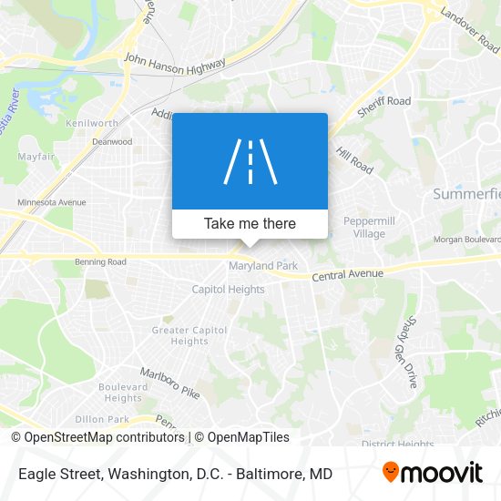 Eagle Street map