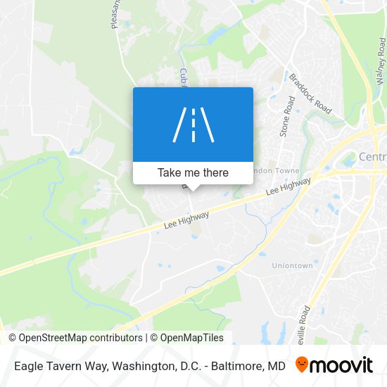 Mapa de Eagle Tavern Way