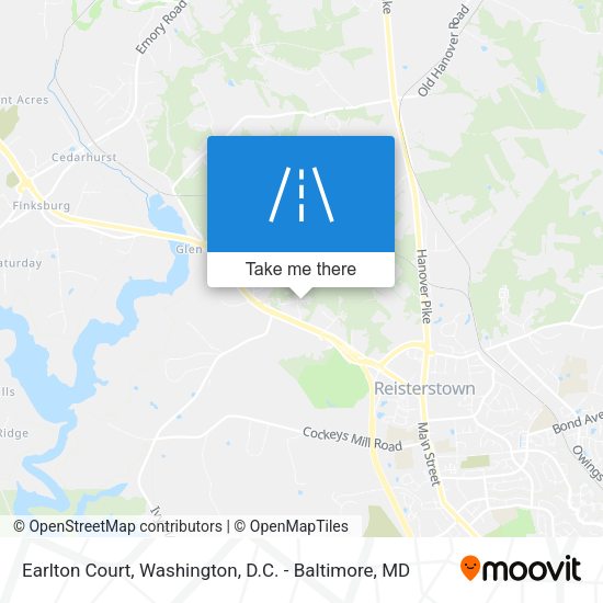 Earlton Court map
