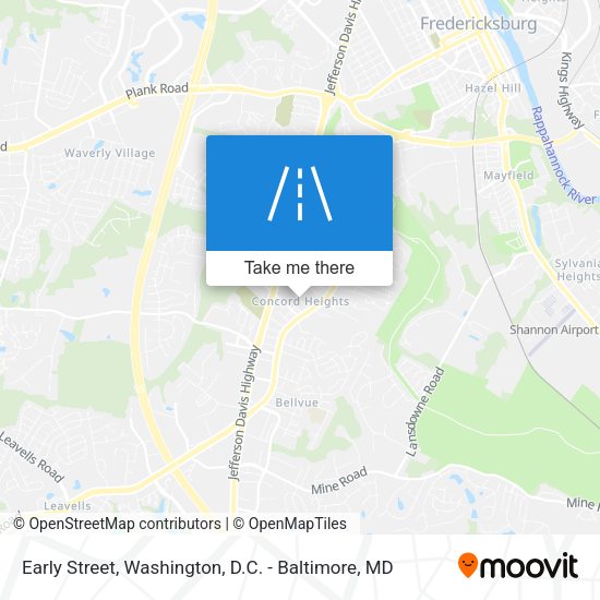 Early Street map