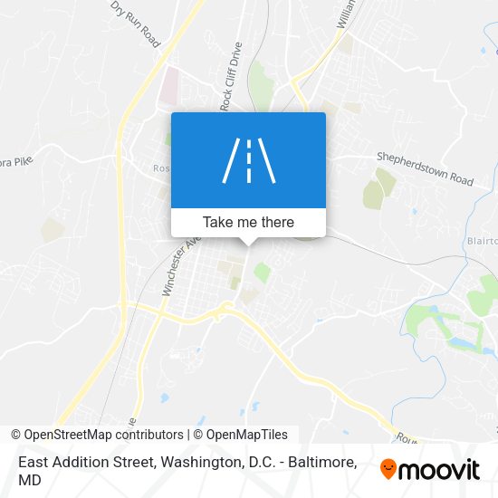 East Addition Street map