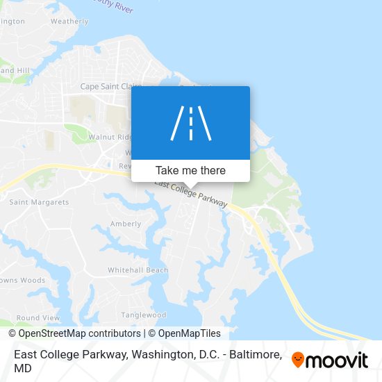 Mapa de East College Parkway