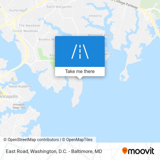 East Road map