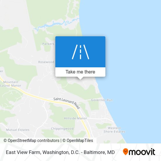 East View Farm map