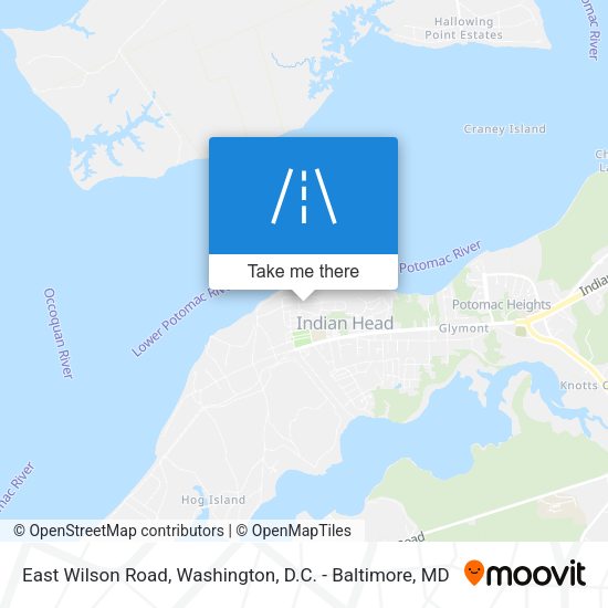 East Wilson Road map