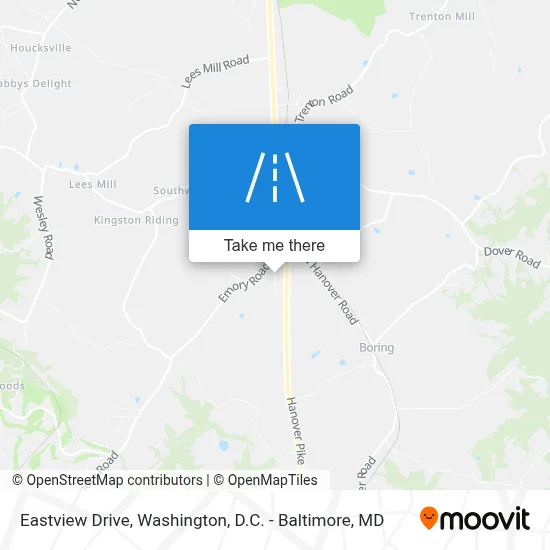 Eastview Drive map