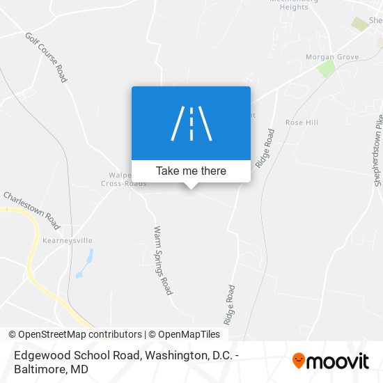 Mapa de Edgewood School Road