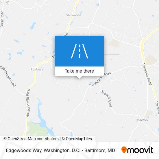 Edgewoods Way map