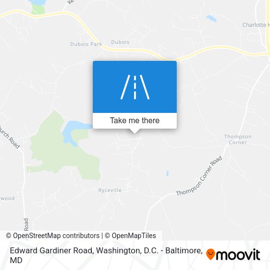 Edward Gardiner Road map
