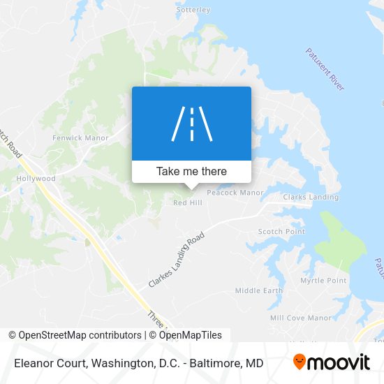 Mapa de Eleanor Court