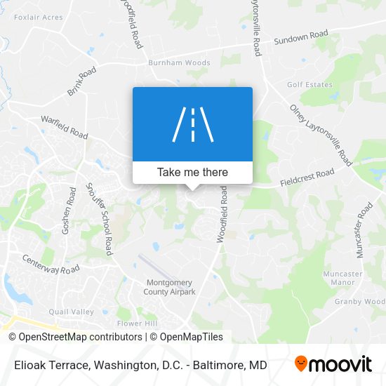 Elioak Terrace map