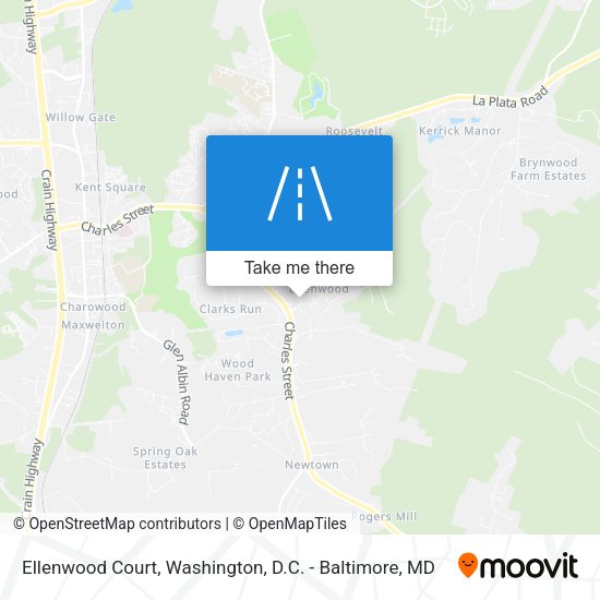 Ellenwood Court map