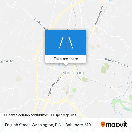 English Street map