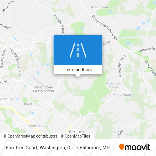 Mapa de Erin Tree Court