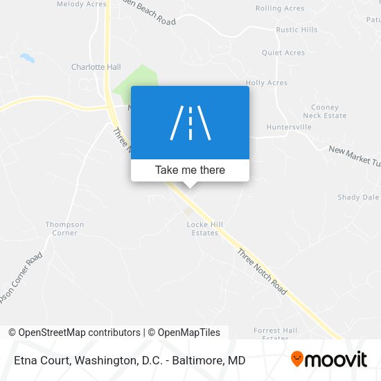 Etna Court map