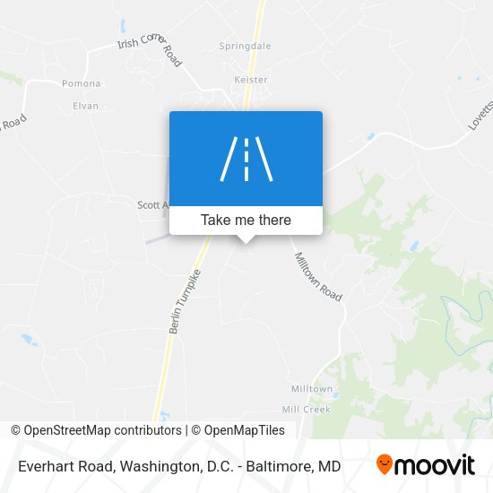 Everhart Road map