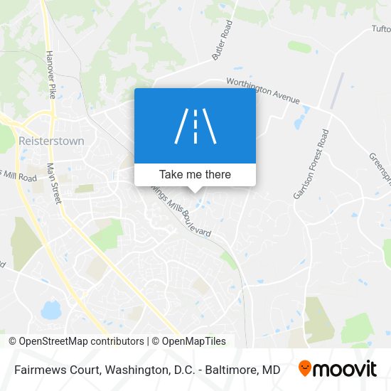 Fairmews Court map