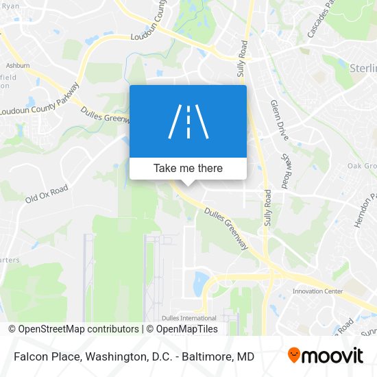 Mapa de Falcon Place