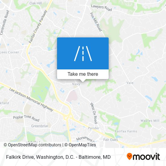 Mapa de Falkirk Drive