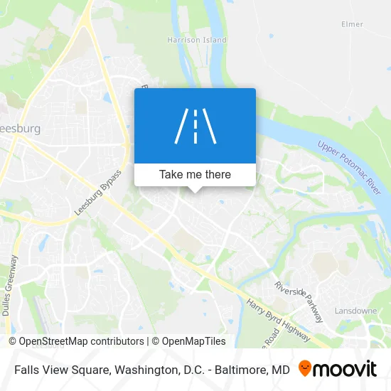 Falls View Square map