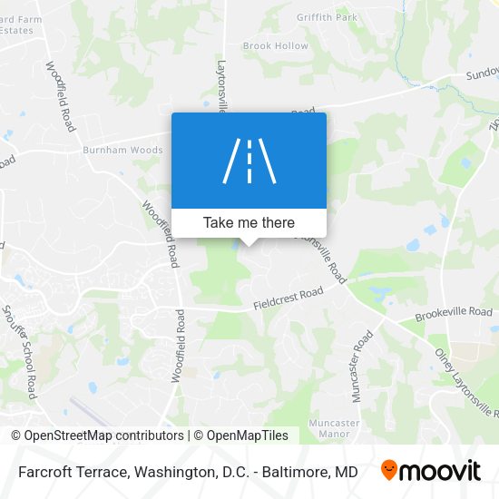Farcroft Terrace map