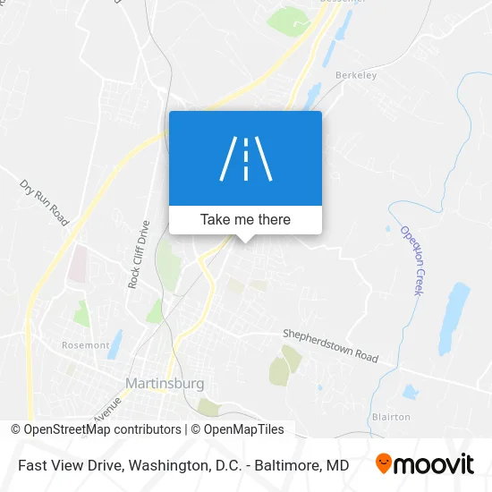 Fast View Drive map