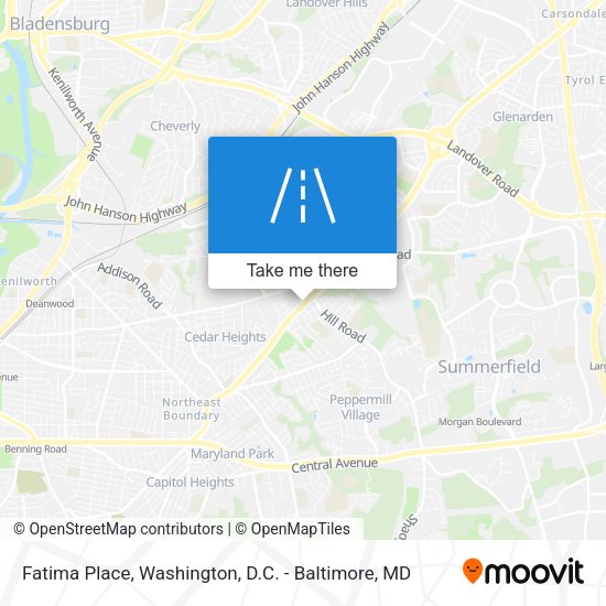 Fatima Place map