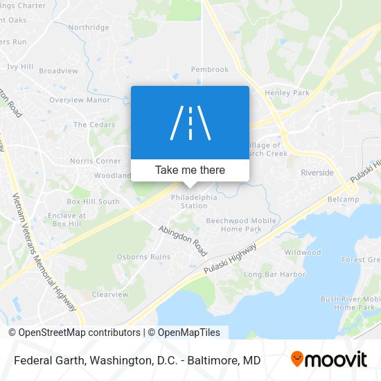 Federal Garth map