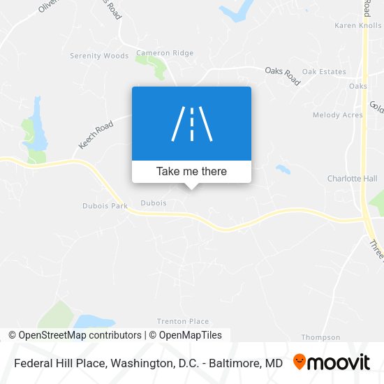 Federal Hill Place map