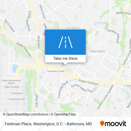 Feldman Place map