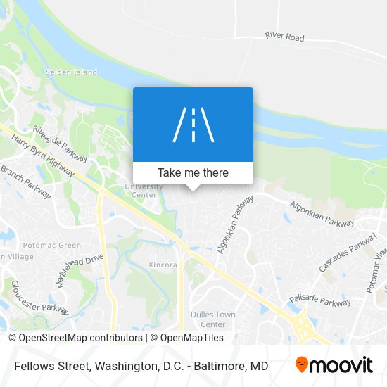 Fellows Street map
