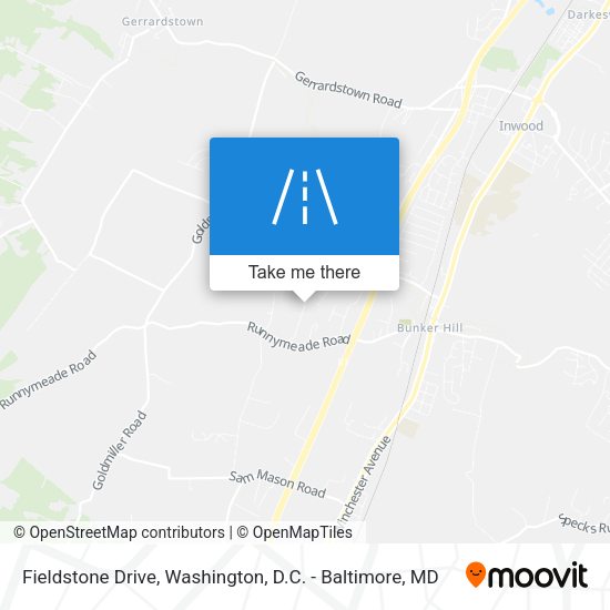 Mapa de Fieldstone Drive