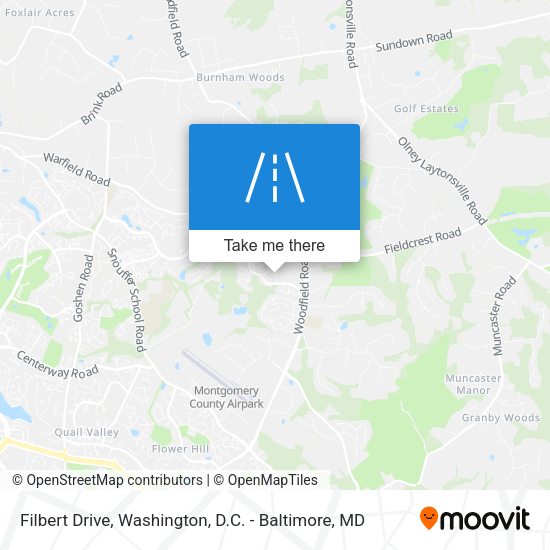 Mapa de Filbert Drive