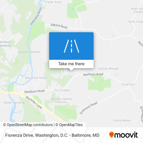 Fiorenza Drive map