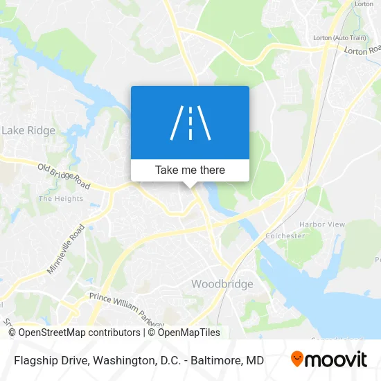 Flagship Drive map