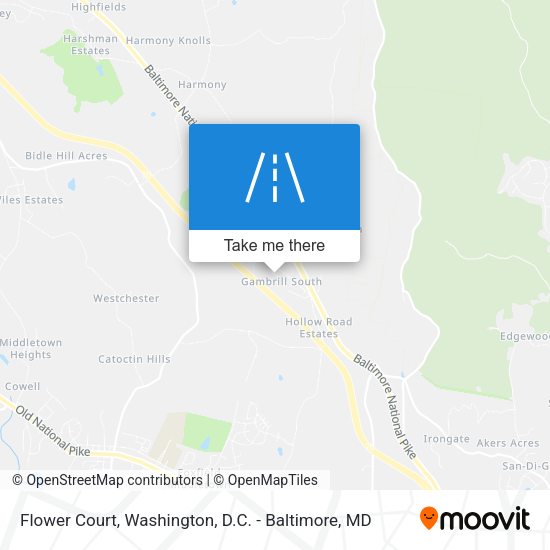Flower Court map
