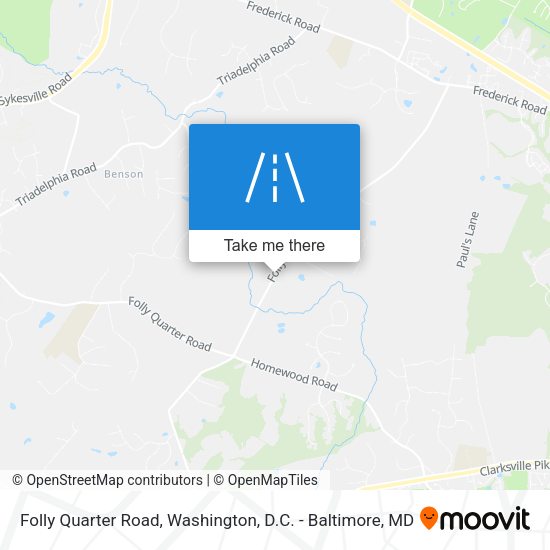 Folly Quarter Road map