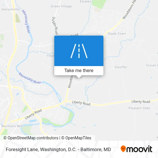 Foresight Lane map