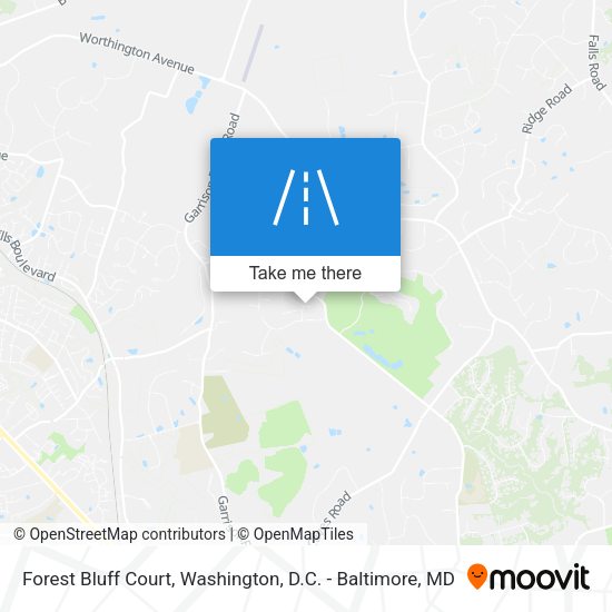 Forest Bluff Court map