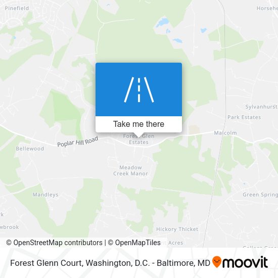 Mapa de Forest Glenn Court