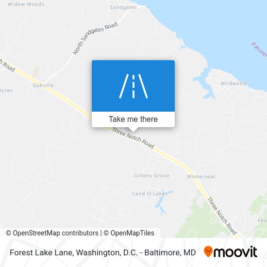 Mapa de Forest Lake Lane