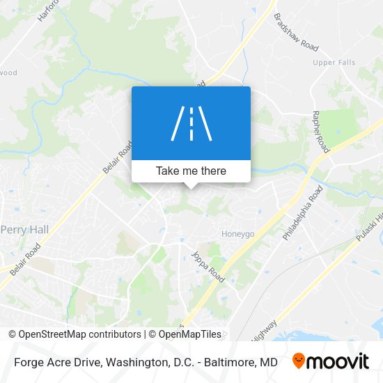 Mapa de Forge Acre Drive