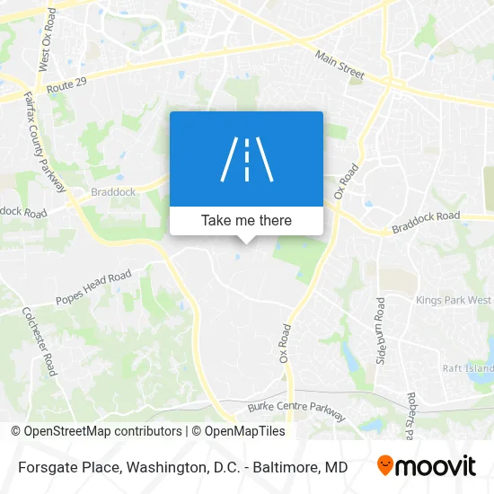 Forsgate Place map