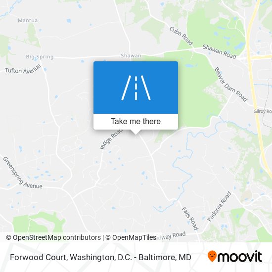 Forwood Court map