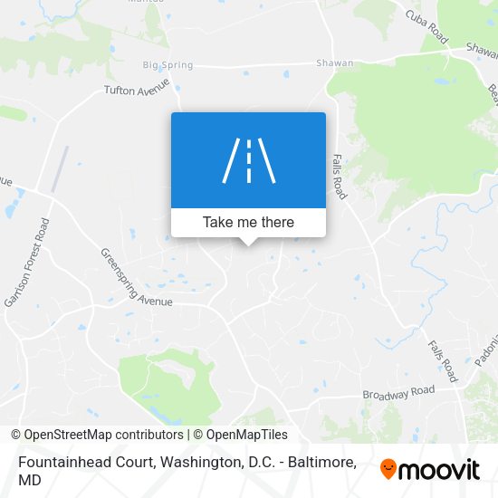 Fountainhead Court map