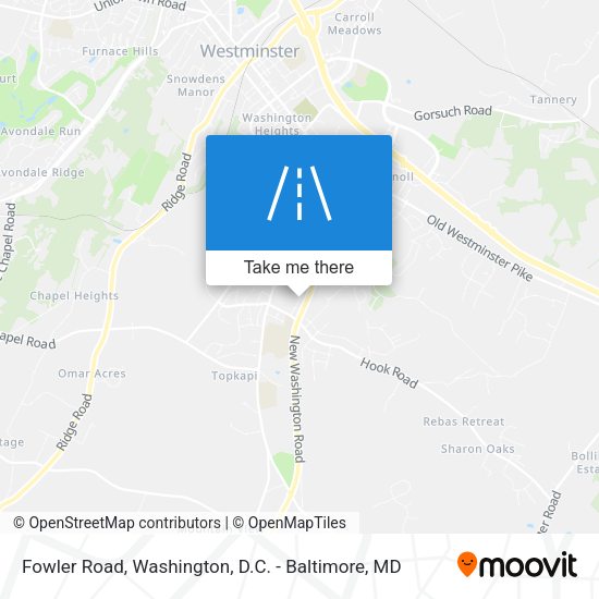 Mapa de Fowler Road