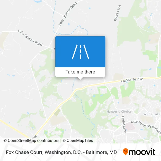 Fox Chase Court map